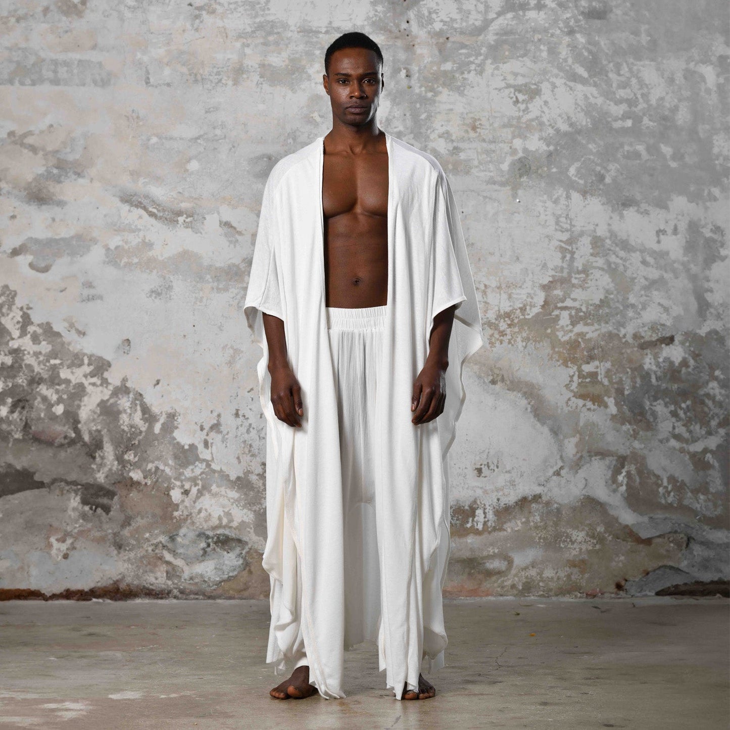 SAHMERAN Kimono - Beyaz
