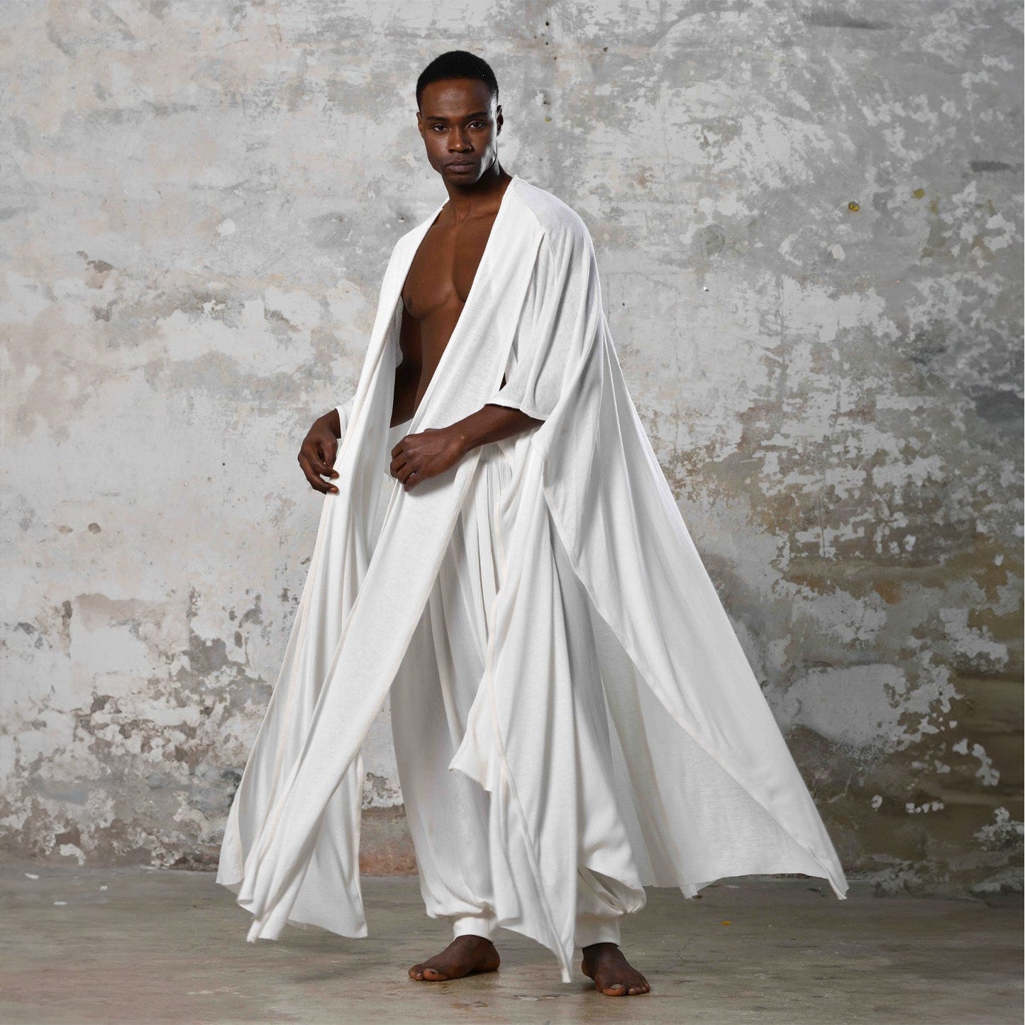 SAHMERAN Kimono - Beyaz