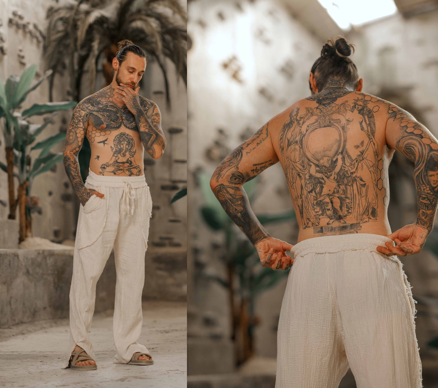 TRIBE Pantolon - Bej