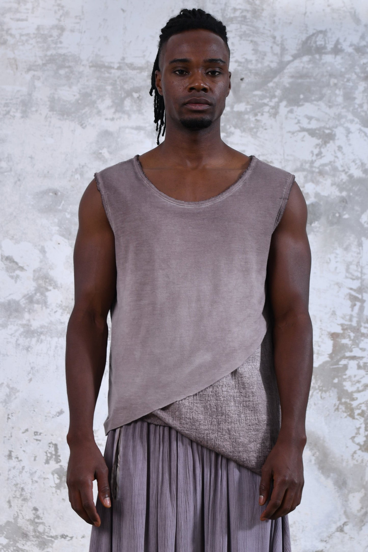 ROSE Spiritual men's shirt vest, Sleeveless Bohemian men's festival clothing, Boho yoga-inspired men's vest, Men's vest for Burning Man, Sacred geometry men's t-shirt, Mindful men's fashion, Men's chakra-inspired tshirt, T-shirt for boho men, Men's hand-dyed vest, Conscious festival fashion for men, Men's eco-friendly clothing, Bohemian men's clothing, sacred clothing, luxury boho men