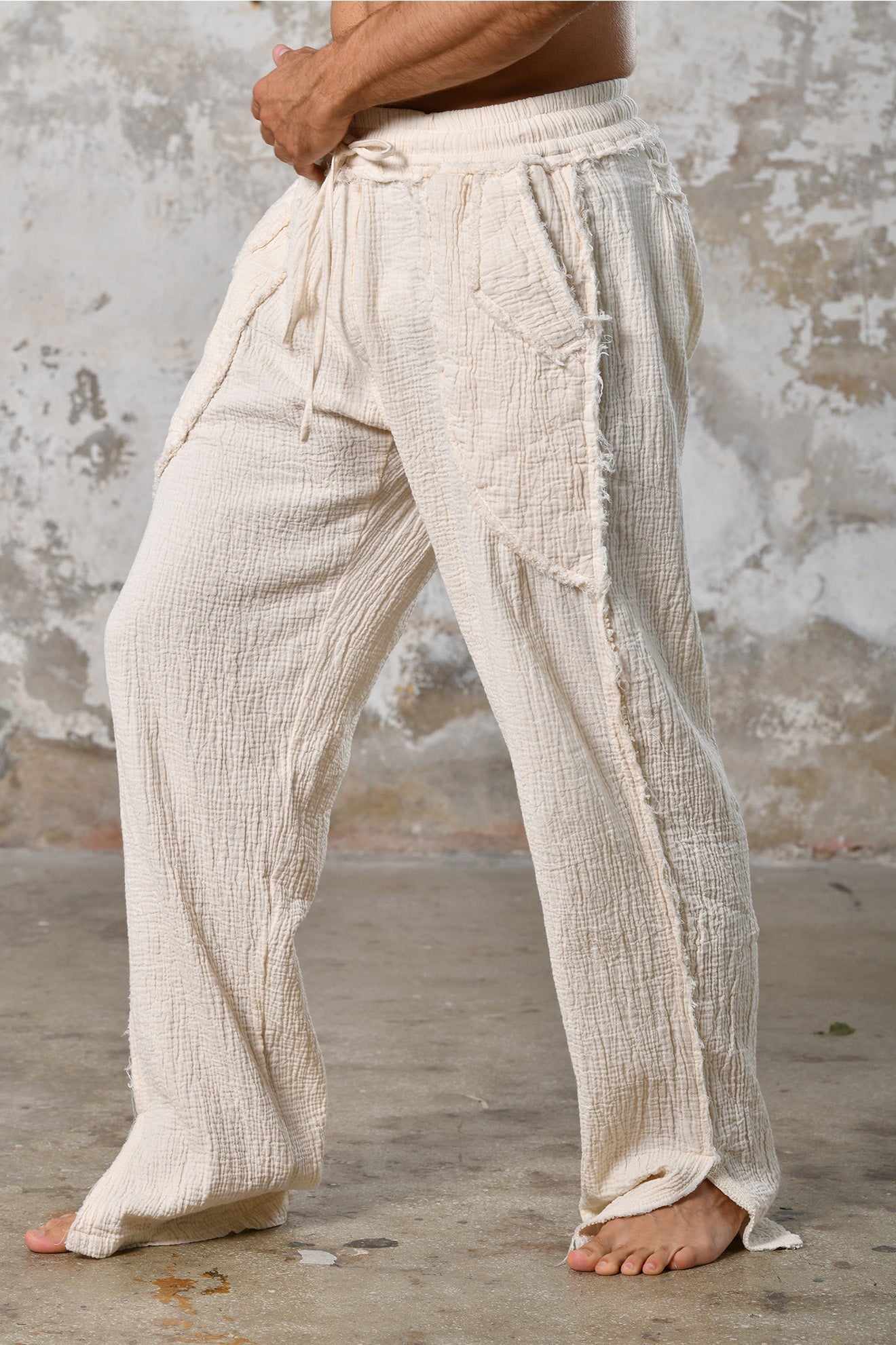 TRIBE Pantolon - Bej