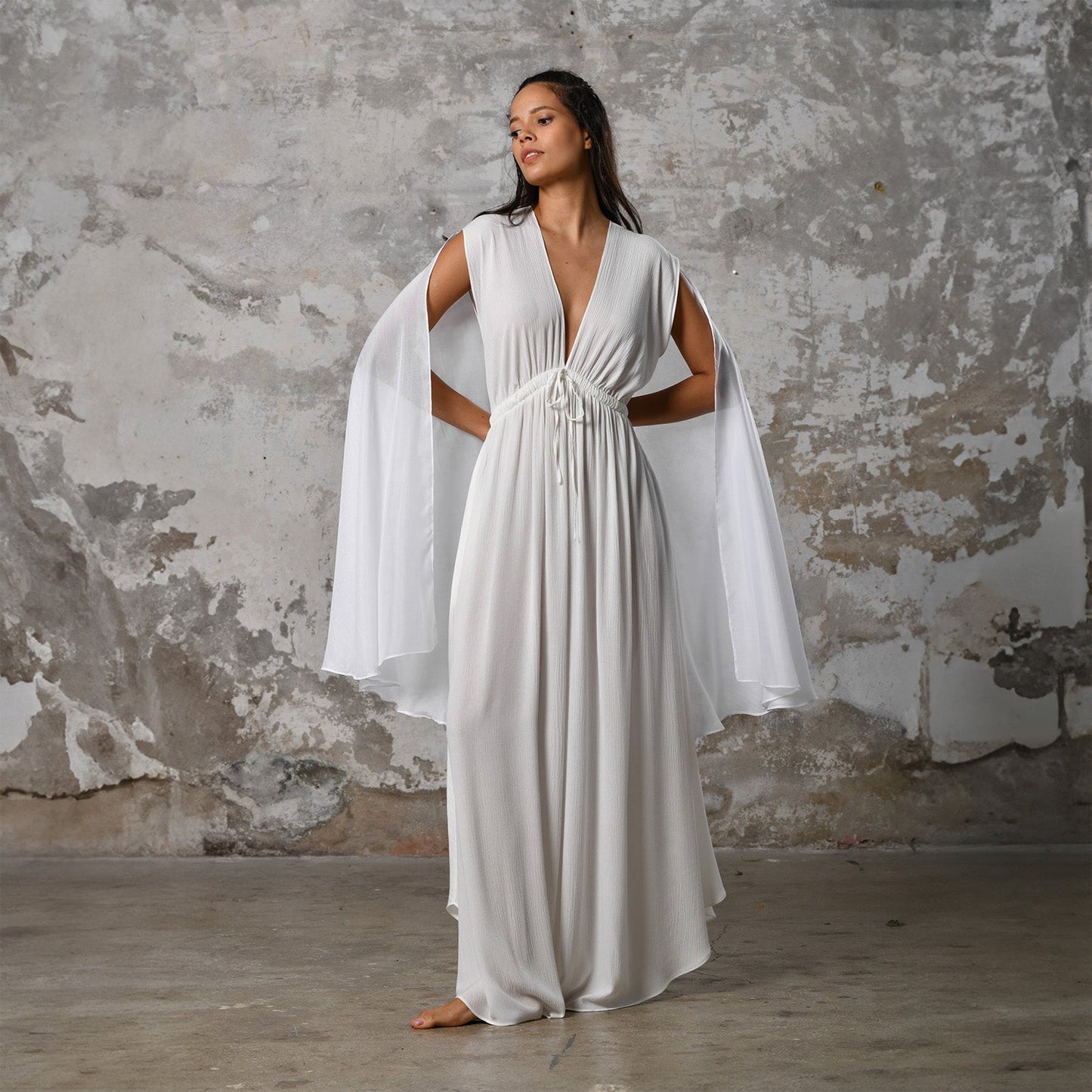 FAIRY Elbise - Beyaz