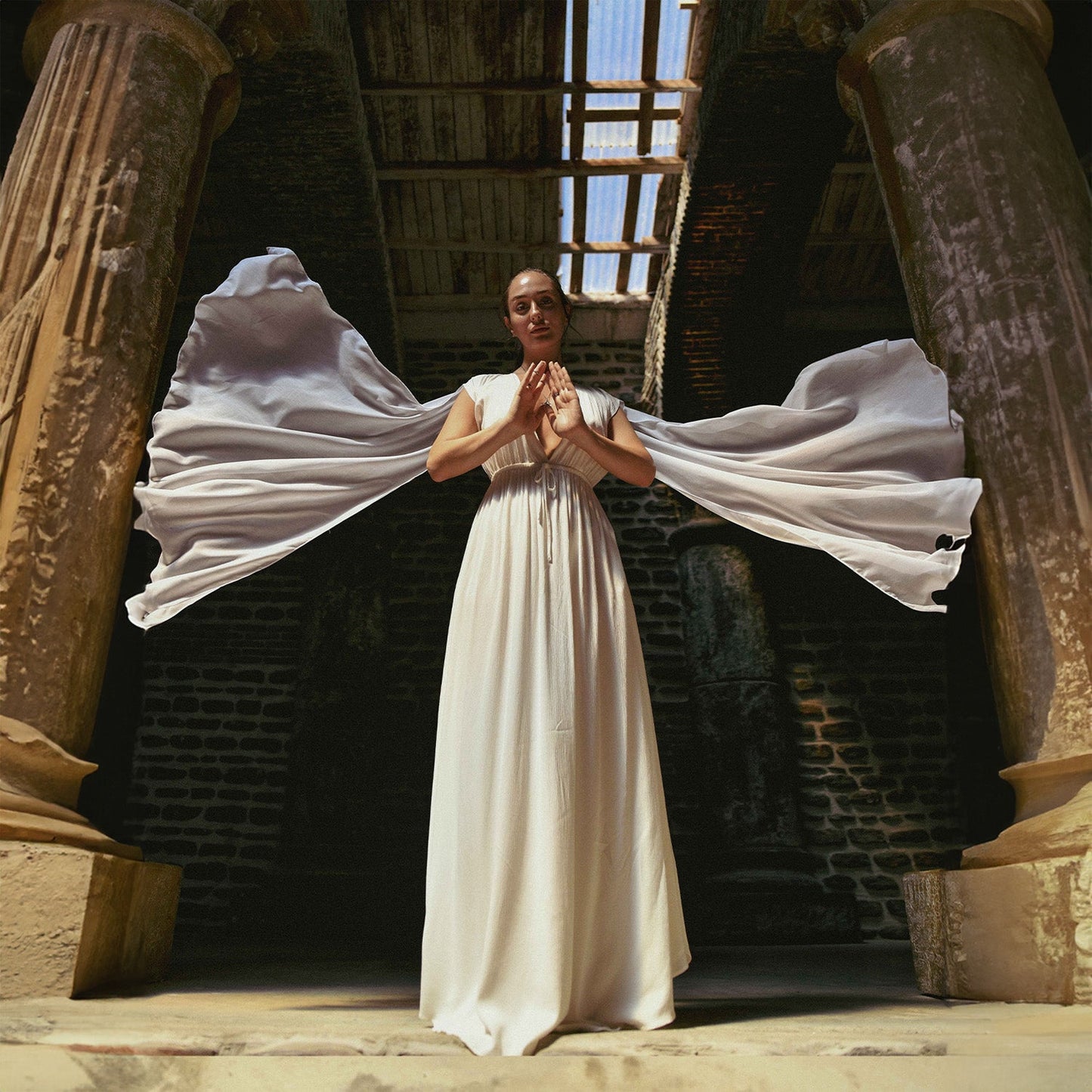 FAIRY Elbise - Beyaz