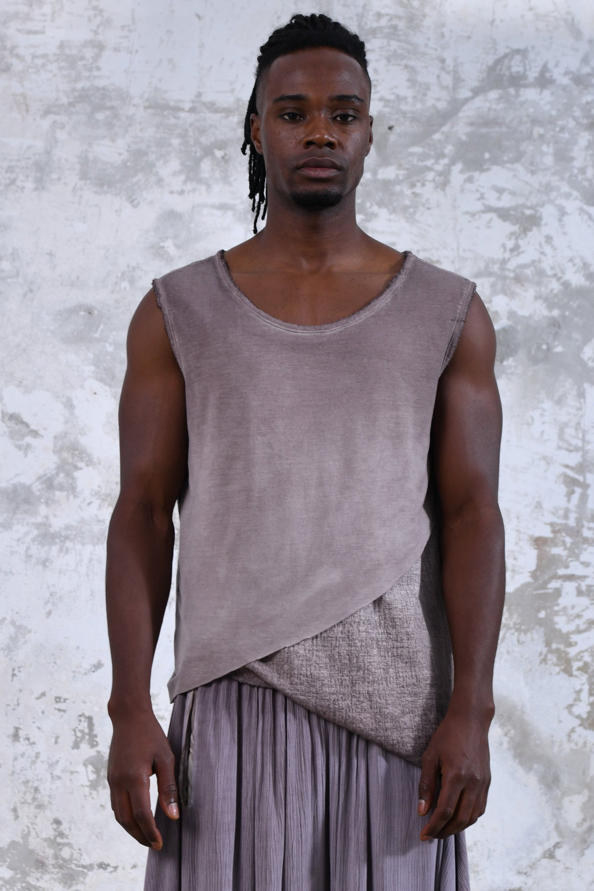 ROSE Spiritual men's shirt vest, Sleeveless Bohemian men's festival clothing, Boho yoga-inspired men's vest, Men's vest for Burning Man, Sacred geometry men's t-shirt, Mindful men's fashion, Men's chakra-inspired tshirt, T-shirt for boho men, Men's hand-dyed vest, Conscious festival fashion for men, Men's eco-friendly clothing, Bohemian men's clothing, sacred clothing, luxury boho men