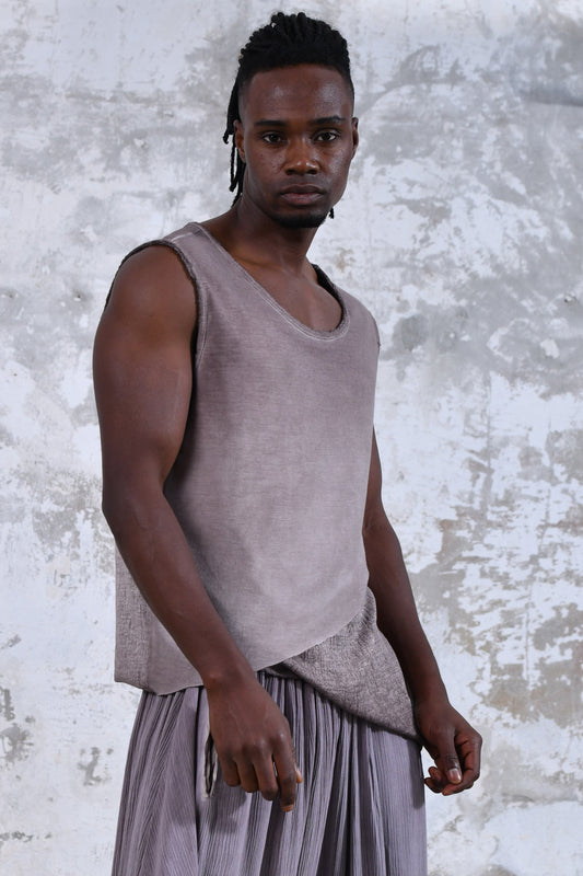 Spiritual men's shirt vest, Sleeveless Bohemian men's festival clothing, Boho yoga-inspired men's vest, Men's vest for Burning Man, Sacred geometry men's t-shirt, Mindful men's fashion, Men's chakra-inspired tshirt, T-shirt for boho men, Men's hand-dyed vest, Conscious festival fashion for men, Men's eco-friendly clothing, Bohemian men's clothing, sacred clothing, luxury boho men